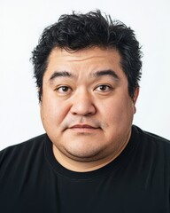 Fototapeta premium A group of men displays a range of emotions and ethnicities thoughtfully