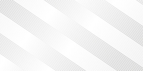 Abstract geometric vertical thin vector wave stripe diagonal line pattern. minimal art creative concept. monochrome diagonal line on white and gray gradient background.