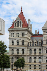 Fototapeta premium New York State Capitol in Albany New York