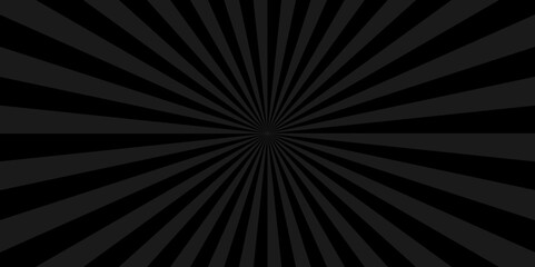 Vintage sun ray black and gray radial spiral sunrise, sunlight creative vector summer sunny. retro sunburst banner or template background.	
