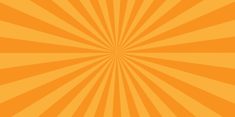 Vintage sun ray orange and red radial spiral sunrise, sunlight creative vector summer sunny. retro sunburst banner or template background.	
