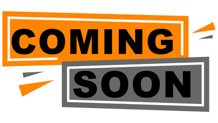 Coming Soon Banner Template Vector Illustration