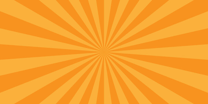 Vintage sun ray orange and red radial spiral sunrise, sunlight creative vector summer sunny. retro sunburst banner or template background.