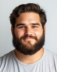 Fototapeta premium Men showcase varied expressions reflecting emotions and ethnic diversity