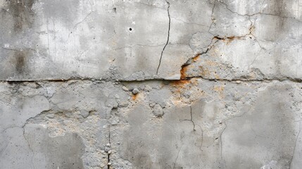 Obraz premium A detailed shot of a concrete wall, capturing the rough, industrial texture and small cracks