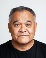 Obraz premium Men from different ethnicities display unique expressions against a plain backdrop