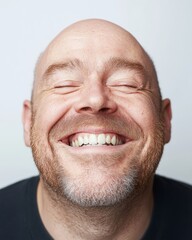 Obraz premium Men of various ethnicities sharing joy and laughter with vibrant expressions