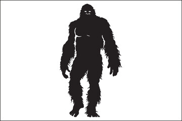 Bigfoot black vector silhouette,
silhouette,
bigfoot silhouette,
sasquatch,
sasquatch silhouette,
monster,
creature,
mythical creature,
forest creature,
woodland creature,