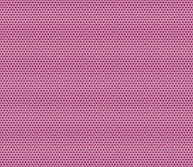 Hexagon Background. Cranberry color on matching background. Bold rounded hexagon cells with padding and inner solid cells. Small hexagon shapes. Seamless pattern. Tileable vector illustration.