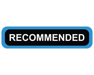 Recommended button blue color sticker for video player or print items 