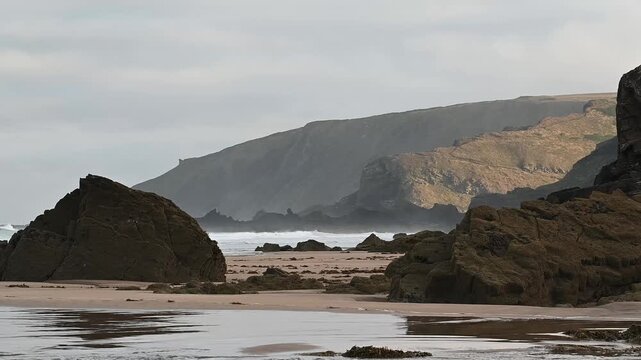 Dramatic coastline of North West Cornwall