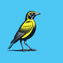 Fototapeta premium Vectorize Bird as Natural Beauty.