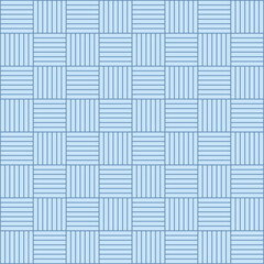 Blue color geometric lines seamless pattern background