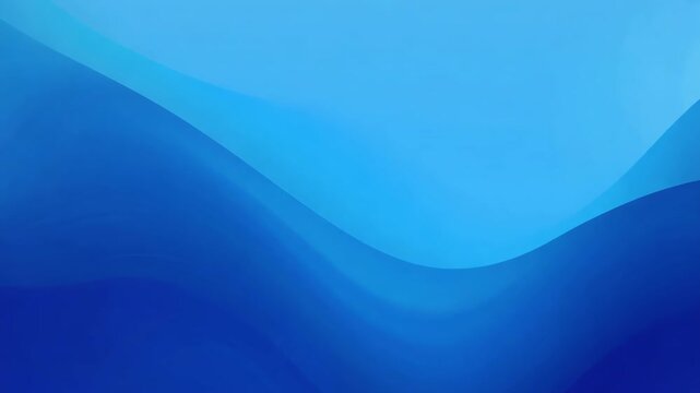 Cool Solid Blue Background with Subtle Pulsing