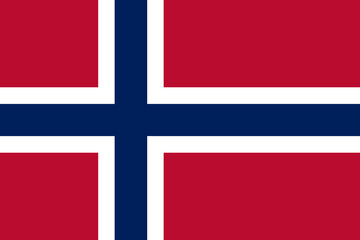 Flag of Norway Norwegian Flag Rectangular | Aspect Ratio 2:3, High Resolution