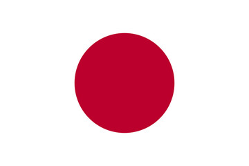 Flag of Japan Japanese Flag Rectangular | Aspect Ratio 2:3, High Resolution