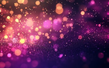 Obraz premium Radiant Abstract Brilliance: A Luminous Glittering Background of Beautiful Light and Sparkles for Inspirational Art, game concept art, storybook illustrations, comic strips