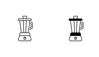 Juicer icon design with white background stock illustration