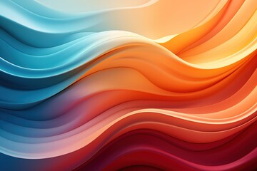 Abstract colorful wave pattern background.