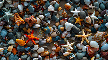 The sand and stone beaches are clean and have beautiful colors