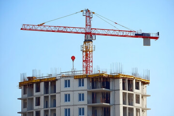 Crane Lifting the Next Generation of Homes