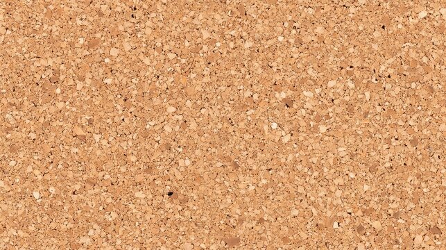 Natural cork displays intricate brown and beige patterns, providing warmth and texture for various interior design concepts SEAMLESS PATTERN