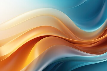 Abstract Background with Colorful Wavy Lines.