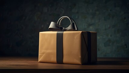 shopping bag, shopping bag with card, black Friday, 