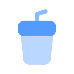 soft drink duotone icon