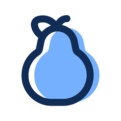 guava filled line icon