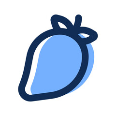 mango filled line icon
