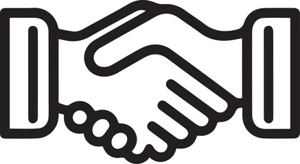 shake hands in a formal 