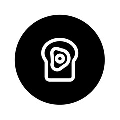 bread line circular icon