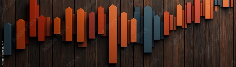 Aufkleber detailed view of a chart showing the impact of diversification on reducing portfolio volatility, inv
