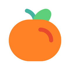 orange flat icon