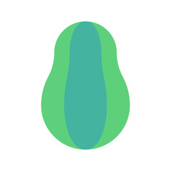 papaya flat icon