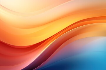 Obraz premium Abstract background with colorful, flowing waves.