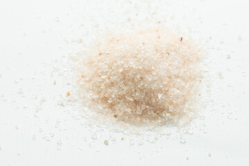 pink himalayan salt mound, pink ground himalayan salt crystals