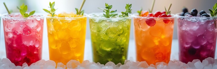 fresh. bubble tea with ice  for summer refreshment