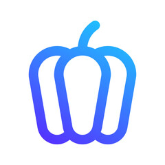 bell pepper gradient icon