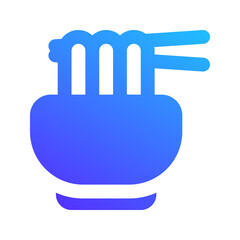 noodles gradient fill icon