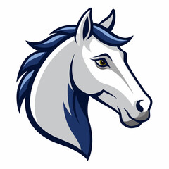 Best Horse Head color,  vector,  illustration