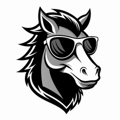 Best  Horse Head,  Silhouette,  vector, illustration