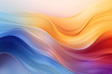 Abstract colorful wavy background design.