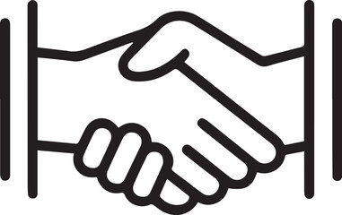 shake hands in a formal