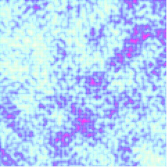 abstract background squared dots with perlin noise