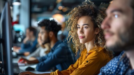 Innovative Product Development Team Working in a Creative Office Environment