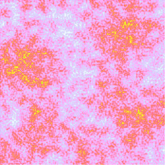 abstract background squared dots with perlin noise