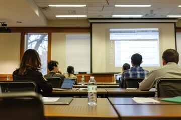 Free photo businessman in a big office in concept of business vision
