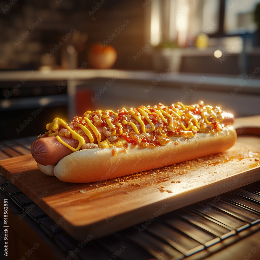 Canvas Prints hot_dog